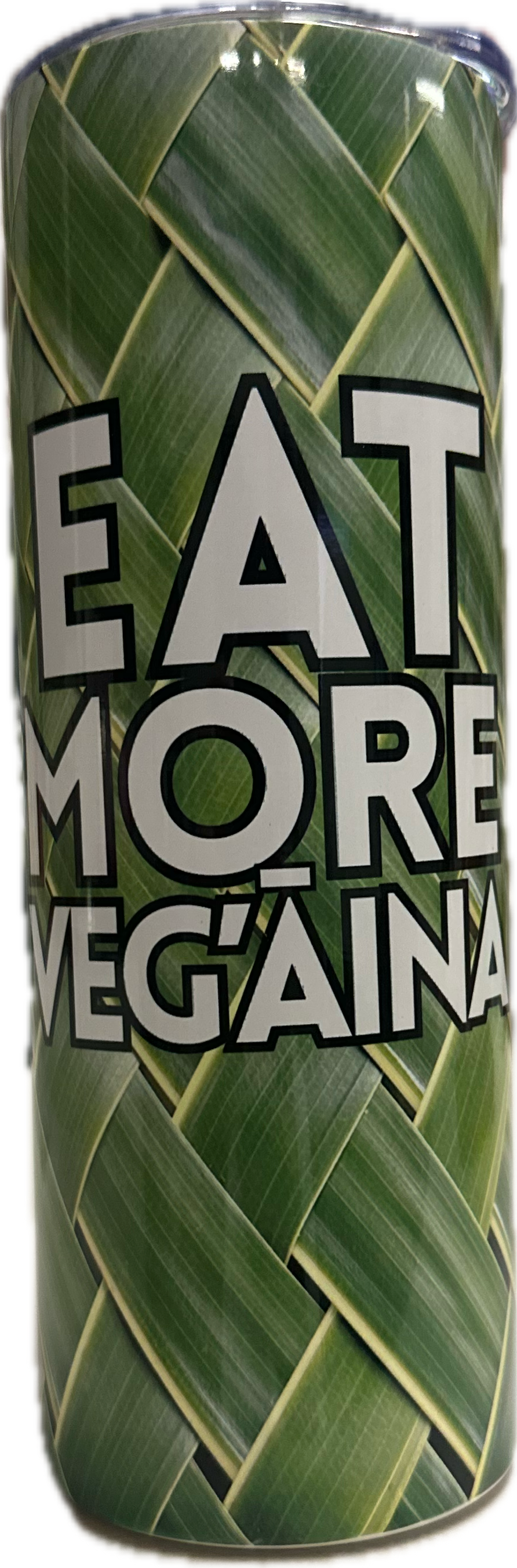 Eat More Veg'AINA Coco Weave 20 oz Tumbler